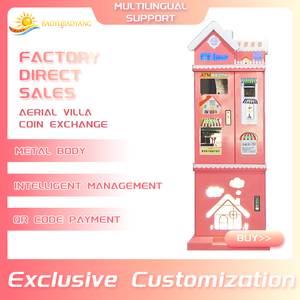 Crown Model Smart QR Code Distributeur de pièces Arcade libre-service à écran tactile avec échange de pièces Maître de clé en plastique - Product Image 5