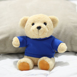 Hadiah Promosi CPC CE Desain Logo Kustom Boneka Hewan Plush Mainan Boneka Beruang Plush dengan Logo Kustom dan Kaos - Product Image 5