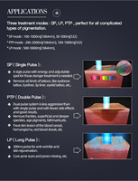 Machine laser picoseconde Boslaser 350ps 1064 nm 755 nm 532 nm, laser picoseconde Q-switched Nd:YAG, machine laser pour l'élimination des tatouages