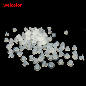 3 3mm Người Tiêu Dùng Điện Tử LED Ánh Sáng trong suốt Silicone Cao Su Cắm ánh sáng thông qua nút cap gasket niêm phong 2.7 2.8mm lỗ - Product Image 3