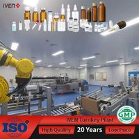 Usine clé en main pour flacons/ampoules/sirops pour produits de santé