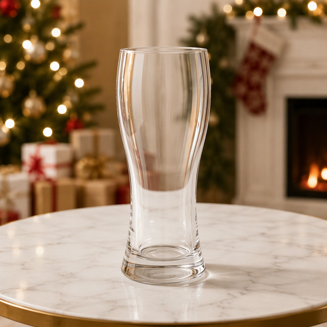 Classic Transparent Wheat Beer Glass Mug for Wine and Beer Gift Pub Drinkware