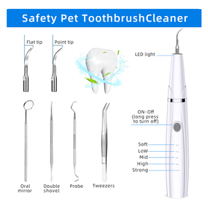 Irrigatore Orale Rimuovi Calcoli Tonsillari Pulitore Dentale Rimuovi Placca a Ultrasuoni per Cani - Product Image 2