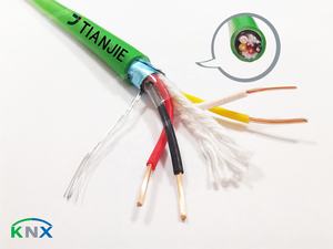 TIANJIE — câble de Bus <span class=keywords><strong>KNX</strong></span>, 2 paires, utilisé dans les systèmes utilitaires et les bâtiments intelligents, avec veste LSZH, union certifié par <span class=keywords><strong>KNX</strong></span> - Product Image 3