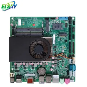 ELSKY 8th Gen çekirdek i5 8250U dört çekirdekli İşlemci 2LAN 6COM GPIO 4K EDP DP LVDS 1HDMI VGAI3 i5 I7 Mini ITX anakart