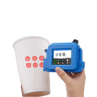 Nouvelle imprimante portable mini jet d'encre automatique pour codage par lots, encre à séchage rapide, impression multicolore de date d'expiration sur sacs en plastique