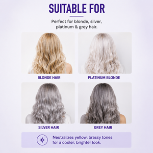 Shampooing Professionnel <span class=keywords><strong>Anti</strong></span>-<span class=keywords><strong>Jaunissement</strong></span> 500ml Marque Privée Shampooing Violet <span class=keywords><strong>Anti</strong></span>-Brass pour <span class=keywords><strong>Cheveux</strong></span> Blonds, Platine, Argentés et Gris - Product Image 4