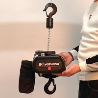 Palans électriques de scène 250 kg, moteurs à chaîne pour treillis, étanches IP66, palans électriques à chaîne auto-grimpants pour scène