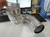 Tube de ventilation de conduit de ventilation d'air de conduit flexible