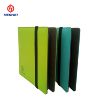 Porte-documents en cuir, classeurs personnalisés format A4, protection, classeur à 2 anneaux, Sengtor ST-0091, compostable