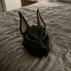 Máscara Egipcia de Anubis, <span class=keywords><strong>Disfraz</strong></span> de Halloween para Adultos, Máscara Realista de Cabeza de Perro, Accesorio para Juego de Roles de Divinidad Antigua, Elegante para Fiestas - Product Image 5