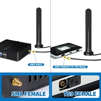 Nouvelle antenne Antuko Mimo 5G 30 Dbi 4G antenne Ts9 antenne Wifi longue portée 50 Km pour la transmission de données d'information