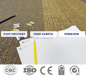 Loseta de Alfombra de Polipropileno Geométrica Comercial para Oficina, Lavable, para Hoteles y Hogares - Product Image 6