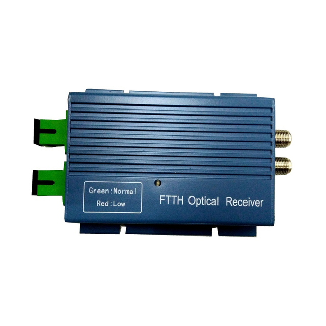 Fibconet FTTH-1200M WDM Fiber Optical Receiver SC/APC 1550nm CATV GEPON Network AGC -10~0 DBm