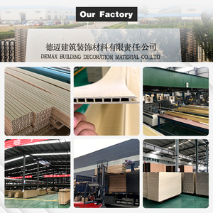 Future decorazioni per la casa PVC WPC pannelli di rivestimento facile pulizia impermeabile Design moderno ufficio esterno esterno soluzioni di rivestimento della parete - Product Image 5