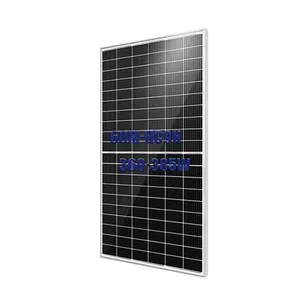 Solar Panels Suppliers 120 Half Cut Solar Panel Mono Silicon 360W 380W Transparent Pv Panels For Roof