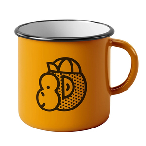 Mug en émail vintage de Singapour de 10 cm, personnalisé, de qualité alimentaire, en acier, pour le camping, avec couvercle - Product Image 6