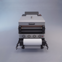 Four à poudre DTF automatique de 60 cm avec système d'adsorption par le vide et de récupération de film