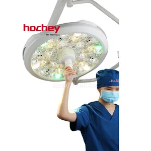 Hochey y tế y tế sử dụng tổng thể phản xạ đôi Dome Halogen hoạt động shadowless phẫu thuật đèn di động