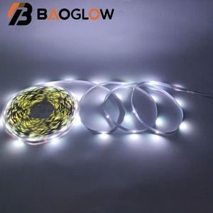 ไฟคริสต์มาส LED RGB ซิงค์เพลง ควบคุมผ่านแอพ IR รีโมท ความยาว 5ม. 10ม. 15ม. 25ม. 30ม. ใช้ไฟ AC100V 240V สำหรับตกแต่งภายในรถยนต์ - Product Image 6