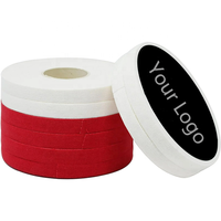 Bande de sport en coton de 0,8 cm x 13,7 m pour gymnastique, bandages de main, Jiu-Jitsu brésilien, haltérophilie, escalade