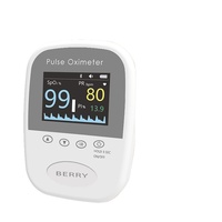 Oxymètre de pouls néonatal portable Berry avec fonction d'alarme du capteur Spo2 approuvé par Bluetooth CE Source d'alimentation électrique