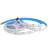 Lampu Strip LED Tembaga COB 24V 840D/M RGBCW IC 2805 14P/M, Dapat Diatur, Dapat Dipotong, Fleksibel, Untuk Dalam Ruangan/Bar/Gudang/Kamar Tidur