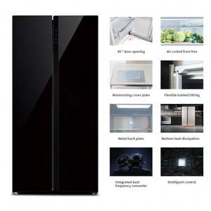 Réfrigérateur intelligent couleur acier inoxydable 501L derniers produits Réfrigérateur à écran <span class=keywords><strong>tactile</strong></span> jambe réglable - Product Image 5