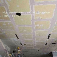 Panneaux muraux et de plafond en plâtre acoustique Degomono Light Advantage, style moderne, sans joint, pour un son de qualité, faux panneaux lisses