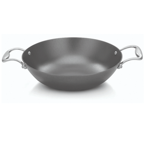 Sartén de hierro fundido de la serie Nitrile de 22 cm, utensilio de cocina antiadherente de alta resistencia, ideal para una distribución uniforme del calor, ideal para freír y cocinar en profundo. - Product Image 1