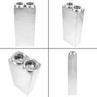 Distributeur de gobelets jetables commerciaux 1 2 3 4 trous en acier inoxydable dans l'armoire de comptoir 8 24 oz