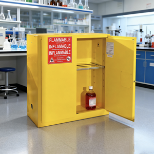 SAI-U Vervaardigd Door Een Volledig Staalfabriek Voor Brandbare Vloeistoffen Veiligheidskast Chemische Opslagkasten Fm Sc0030y 30 Gal - Product Image 6