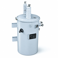 Transformateur de distribution de type poteau CSP 15 kVA, 13,2 kV/7,62 kV vers 120/240 V, pour usage résidentiel