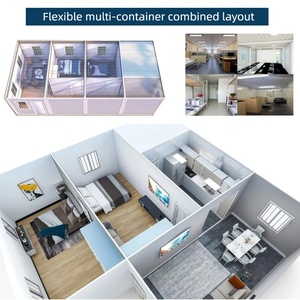 20ft Modern Modular Tiny Container Houses with 3 Bedrooms for Living Home Office Ray-Zen - Product Image 4
