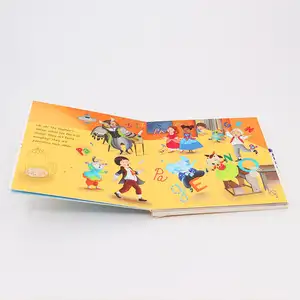 도매 인쇄 서비스 영어 색칠 공부 보드 오디오 책 어린이 음악 책