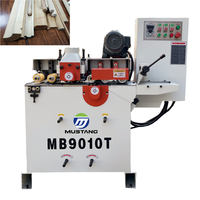 Routeur haute vitesse MUSTANG MB9010T pour la fabrication de manches de balai en bois, de tiges, de rouleaux à pâtisserie en bois, moteur 5,5 kW