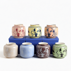 Hot Italian Style Large & <b>Small</b> Contemporary Porcelain Flower Pots for Home Decor-Luxury Wedding Tabletop Lantern <b>Vase</b> - Product Image 1