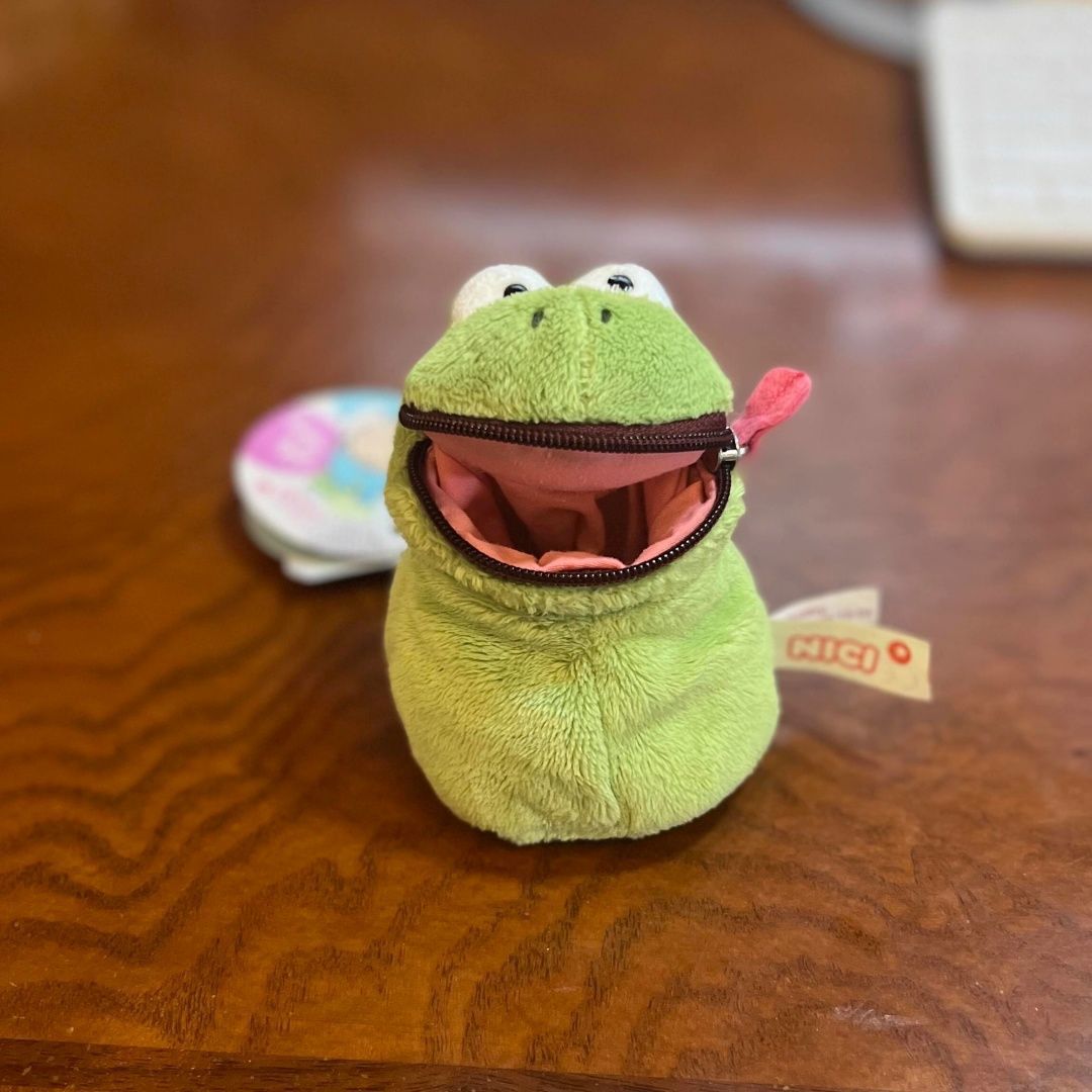 Small Coin Purse Cute Anime Frog Coin Purse Plush Wallet Small Money Pouch Funny
