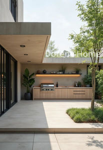 2025 Dorene 맞춤형 스테인레스 스틸 바베큐 그릴 모듈 식 야외 주방 섬 가구 부엌에서 가장 인기있는 아파트 - Product Image 5