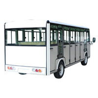 Autobús Turístico Eléctrico de 23 Plazas con Motor de CA de 96V/15KW, Funciona con Batería