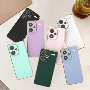 Wholesale New Design Luxury Colorful Soft tpu 6D electroplating case for Xiaomi Redmi Note 13 Pro Plus 5G C61 14 Ultra A3 cover