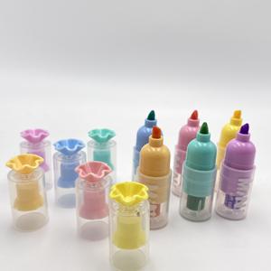 Marcadores Fluorescentes de Colores, Mini Bolígrafos Fluorescentes de Doble Punta con Forma de Caramelo - Product Image 4