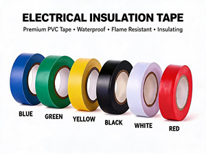 Ruban isolant électrique en PVC HONF HF à code couleur – Solution d'identification électrique, marquage des fils, organisation des circuits – -40F - Product Image 1
