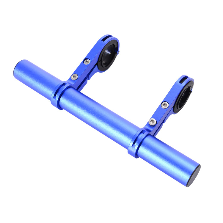 Double clip 20cm en alliage d'aluminium bleu 131g