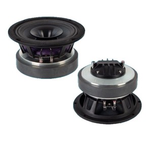 Huiyin Factory 6.5-Inch Coaxial <b>Speaker</b> Full-Range Mid-Bass For Retrofit Upgrade <b>External</b> Magnetic Type - Product Image 1