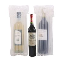 Film de protection QPACK en bulles gonflables, coussin d'air, sac à colonnes d'air pour bouteille de vin, taille personnalisable, certifié ISO9001 et RoHS