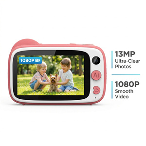Caméra pour enfants tendance TikTok avec IA, 13MP, double objectif 1080P, 128 Go, Android, cadeau de Noël, caméra IA pour enfants - Product Image 3