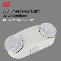 Lampe d'urgence directionnelle DF-10 pour l'Amérique du Nord, matériau PC+ABS, lampe d'urgence à double tête