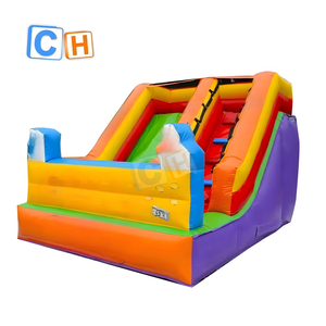 Chất Lượng Cao Mini Inflatable Trong Nhà Trượt Nước Cho Trẻ Em Phim Hoạt Hình Phong Cách Thư Bị Trả Lại Và Tobogan Trượt Lâu Đài Lấy Cảm hứng từ Đồ Chơi Bơm Hơi - Product Image 1