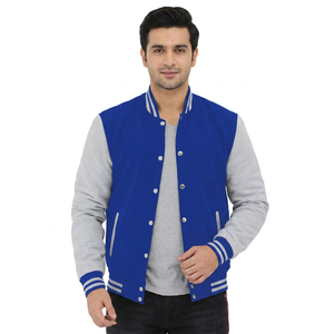 Nouvelle arrivée 2024 : veste varsity chaude en cuir avec manches en cuir, impression de votre logo, mode hiver, prix raisonnable, nouvelle veste varsity chaude. - Product Image 1